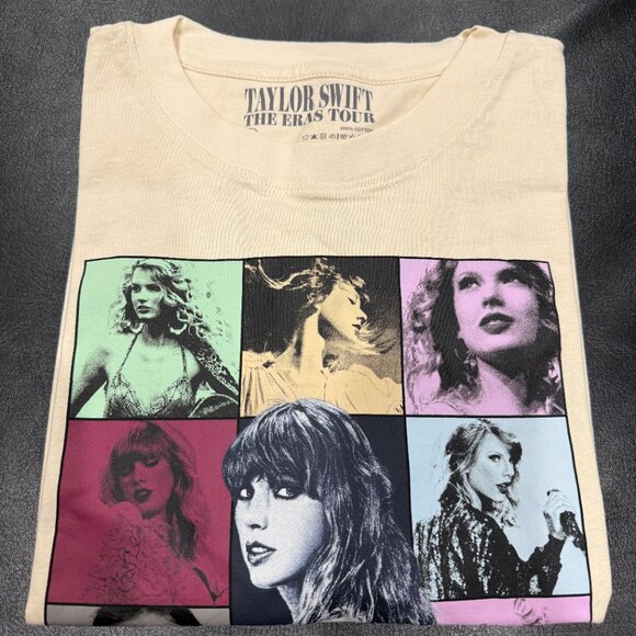 Taylor Swift | The Eras Tour Beige Album 2 lines T-Shirt - Picture 10 of 15